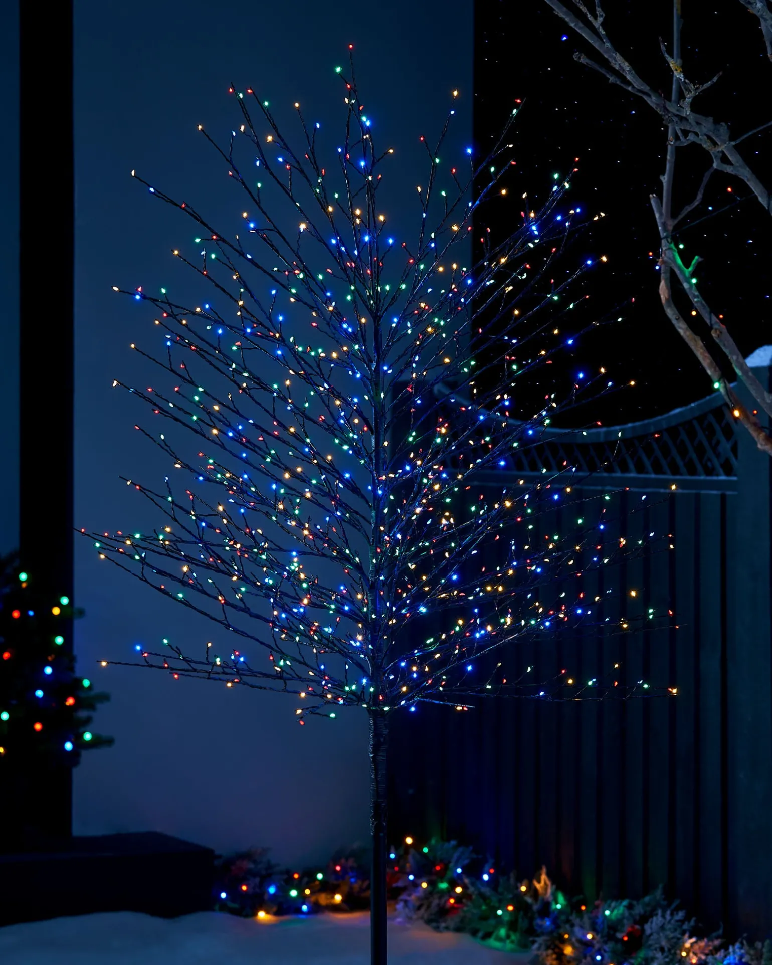 Multi-Coloured Twig Tree, 6 Ft