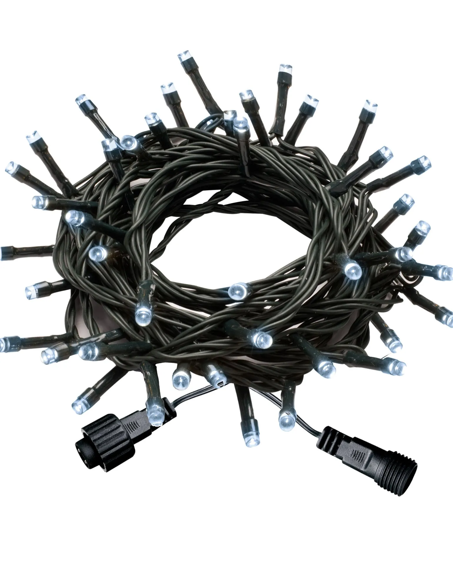 Multi-Function 50 LED Connectable Light String, Bright White