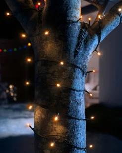 Multi-Function 100 LED Connectable Light String, Warm White