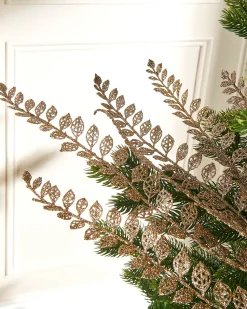 Natural Leaf Christmas Tree Spray, 84 Cm