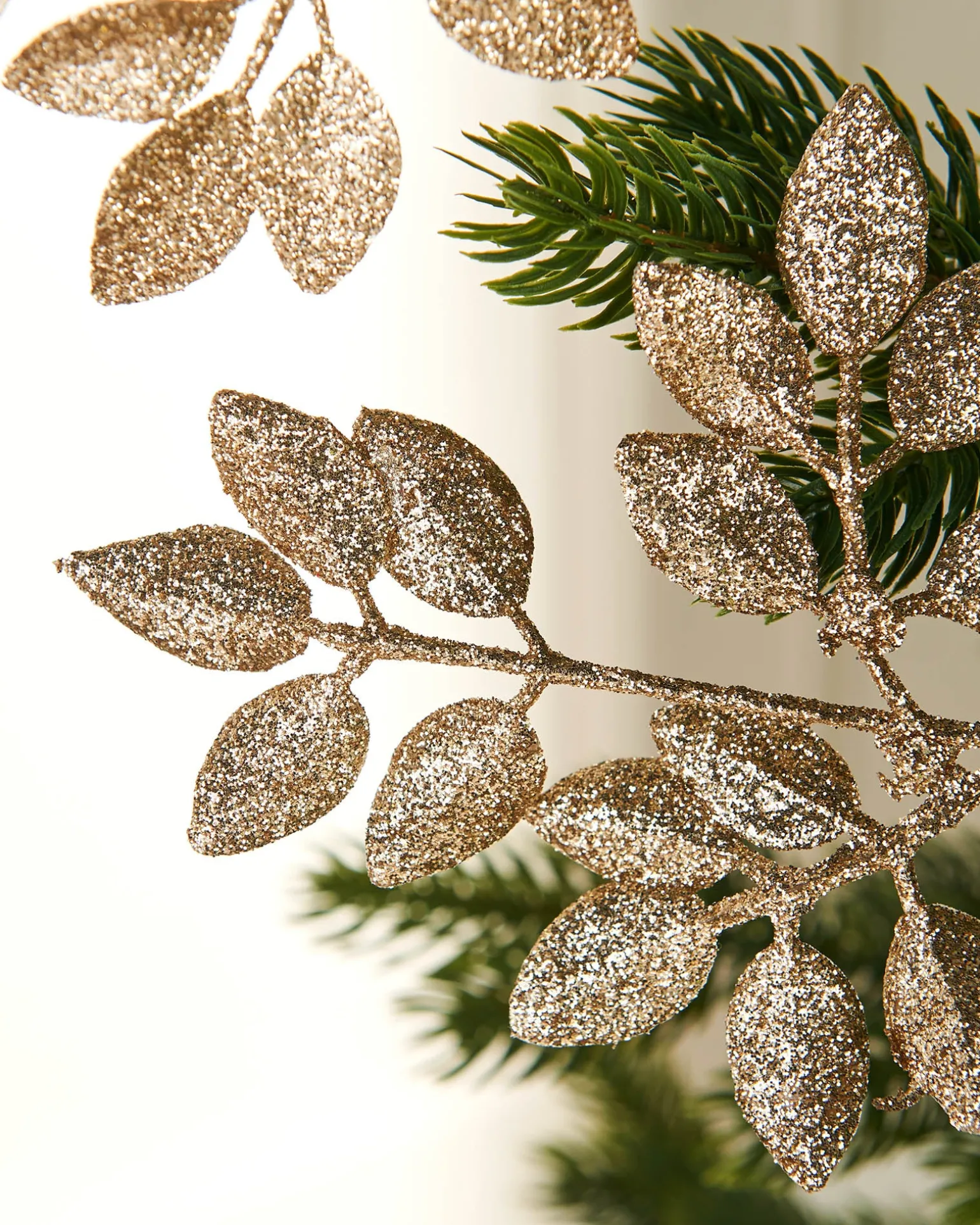 Natural Leaf Christmas Tree Spray, 80 Cm