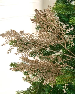 Natural Leaf Christmas Tree Spray, 70 Cm