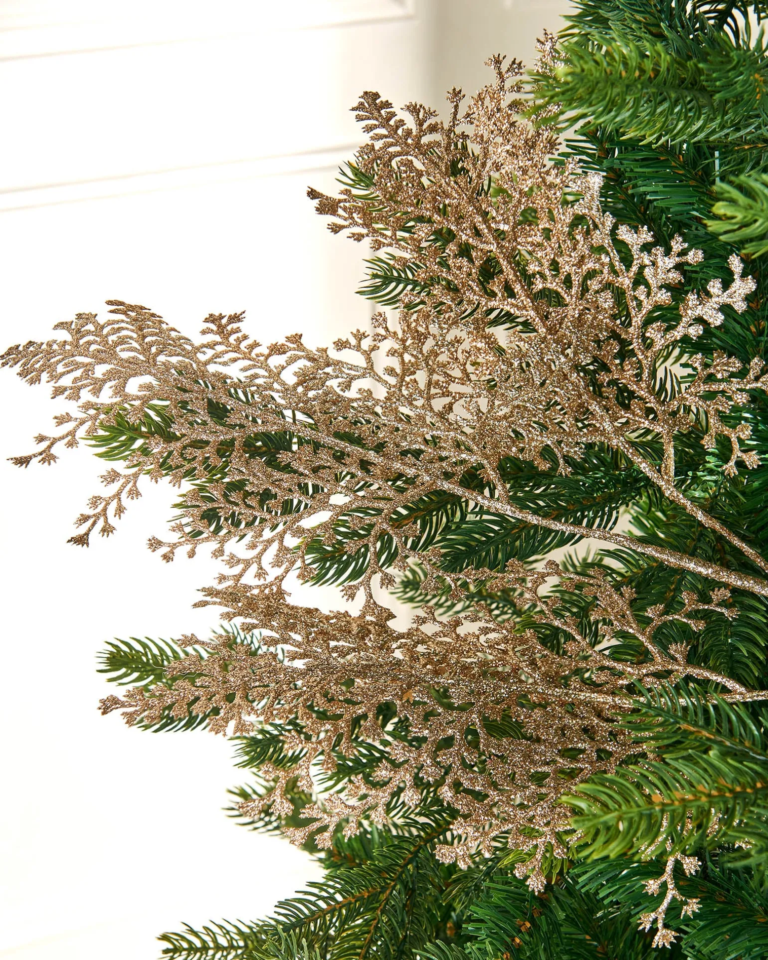 Natural Leaf Christmas Tree Spray, 70 Cm