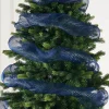 Navy Blue Mesh With Navy Blue Foils, 9 M