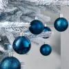 Navy Blue Shatterproof Bauble, 50 Pack