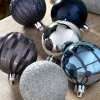Navy Shatterproof Baubles, 48 Pack, 6 Cm