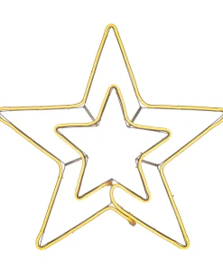 Neon Star Rope Light Silhouette, 54 Cm
