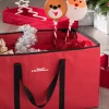 Ornament And Decorations Storage Box, Red, 38 Cm