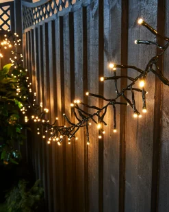 Outdoor Cluster Multi-Function 500 LED Light String, Warm White