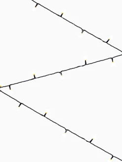 Outdoor Multi-Function 100 Berry LED Light String, Warm White