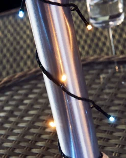 Outdoor Multi-Function 120 LED Light String, Warm White & Ice White