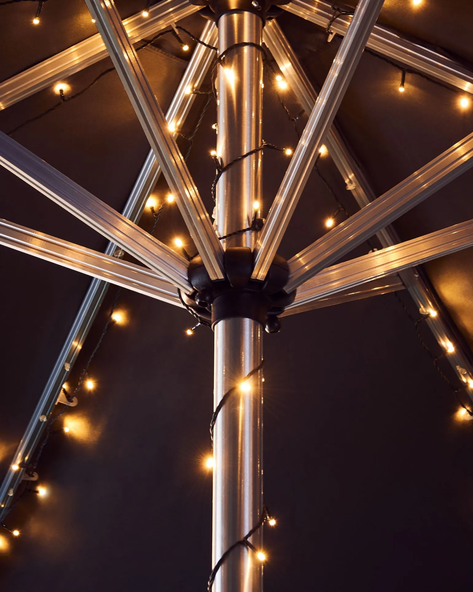 Outdoor Multi-Function 360 LED Light String, Warm White