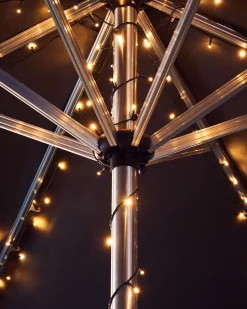 Outdoor Multi-Function 360 LED Light String, Warm White