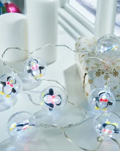 Penguin Bauble LED Light String, 1.8 M