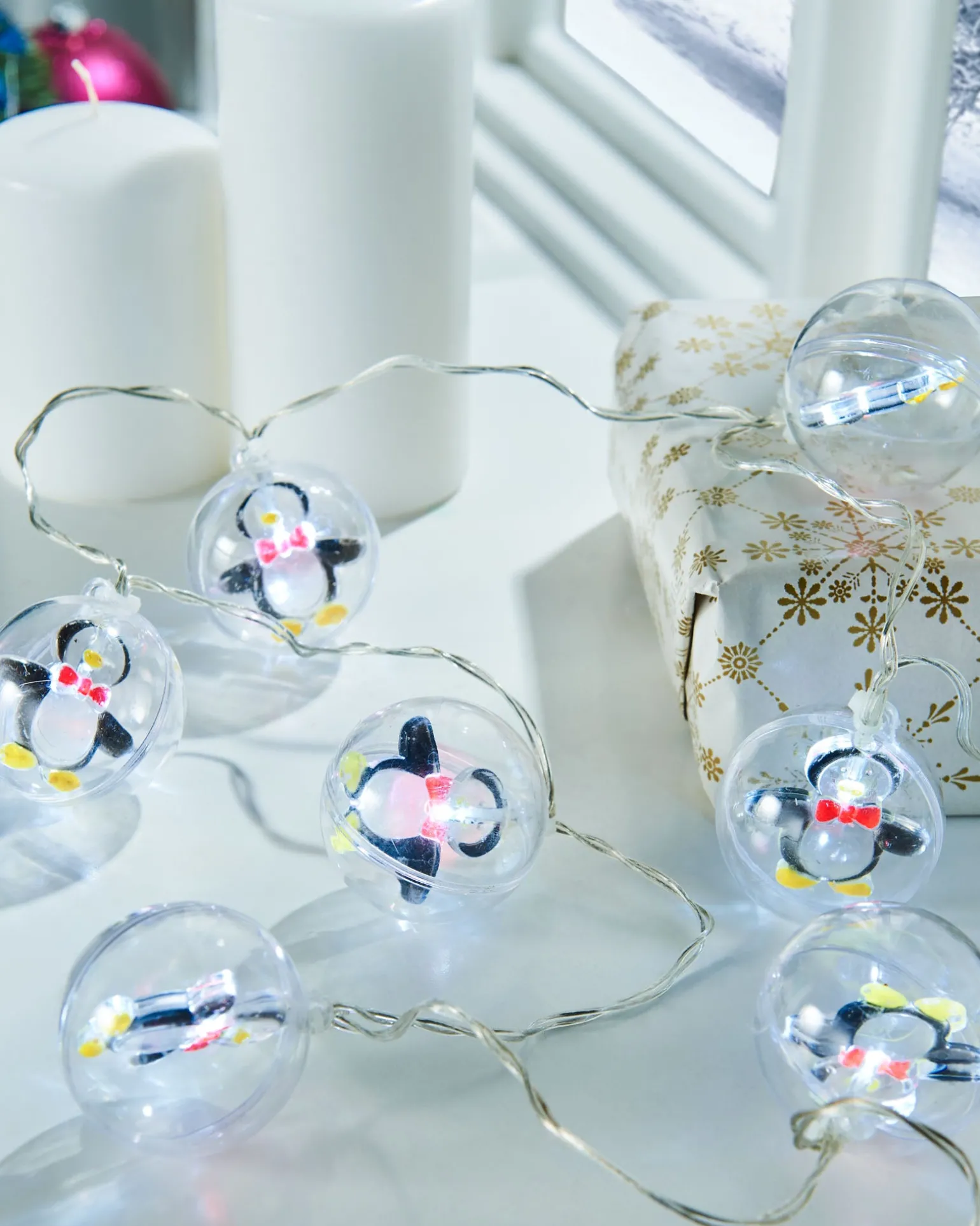 Penguin Bauble LED Light String, 1.8 M