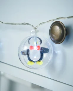 Penguin Bauble LED Light String, 1.8 M