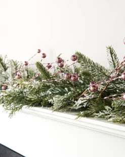 Pink Berry Christmas Tree Vine, 1.3 M
