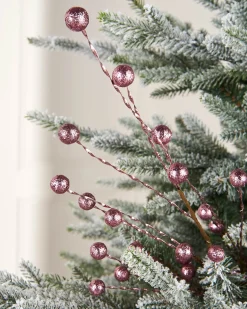 Pink Berry Christmas Tree Spray, 78 Cm