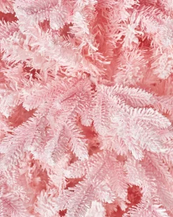Pink Sugar Snow Flocked Christmas Tree, 6 Ft