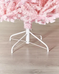 Pink Sugar Snow Flocked Christmas Tree, 7 Ft