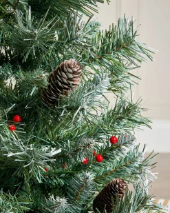 Potted Scandinavian Blue Spruce Christmas Tree, 3 Ft