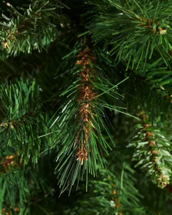 Potted Victorian Pine Christmas Tree, 3 Ft
