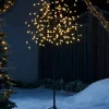 Pre-Lit 200 LED Cherry Blossom Twig Tree, White, 5 Ft