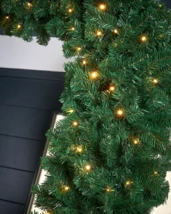 Pre-Lit Arch Doorway Garland, 8 Ft