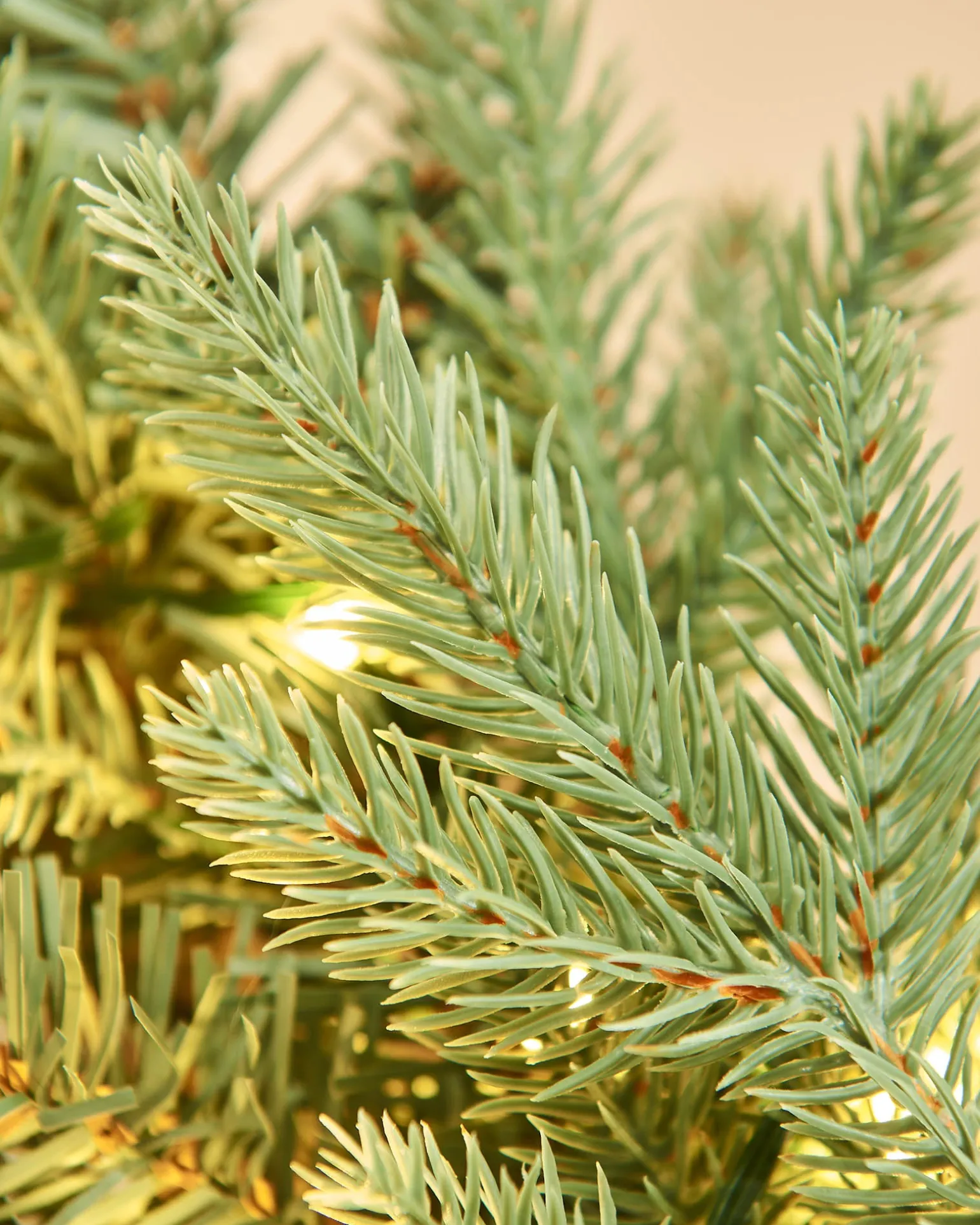 Pre-Lit Blue Mixed Pine Garland, 9 Ft