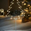 Pre-Lit Christmas Tree Pathway Stake Light, 60 Cm
