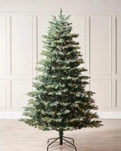 Pre-Lit Colorado Blue Spruce Christmas Tree, 7 Ft
