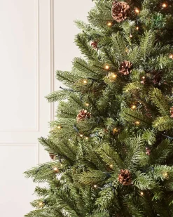 Pre-Lit Craford Pine Christmas Tree, 6 Ft