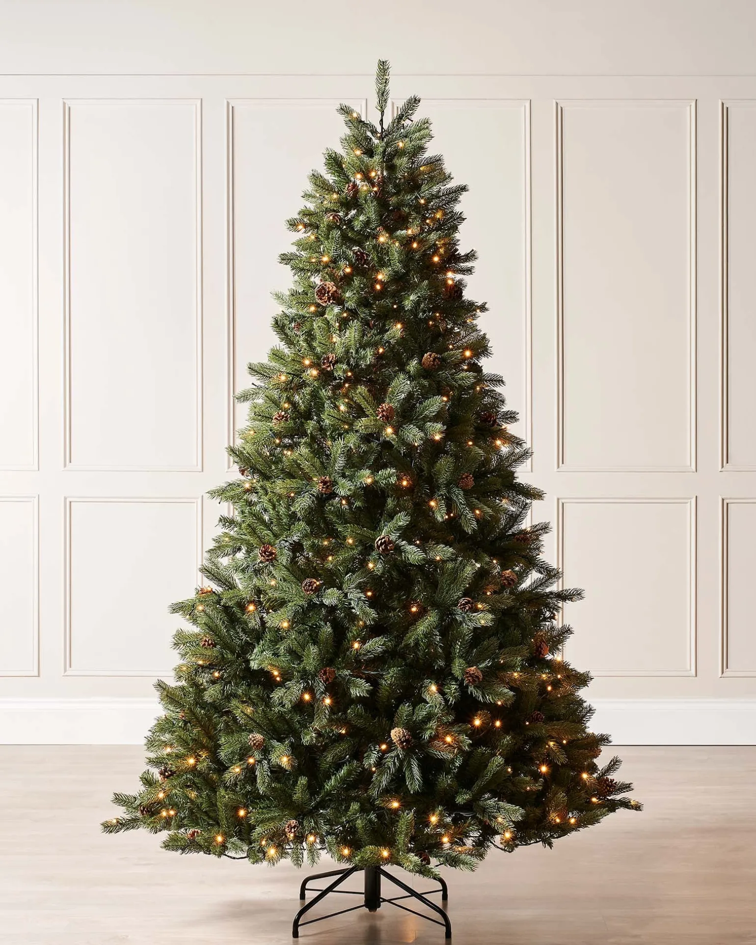 Pre-Lit Craford Pine Christmas Tree, 8 Ft