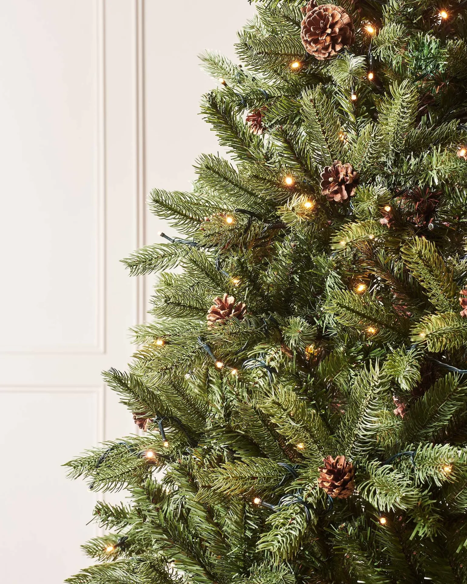 Pre-Lit Craford Pine Christmas Tree, 9 Ft