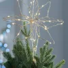 Pre-Lit 3D North Star Christmas Tree Topper, 37 Cm