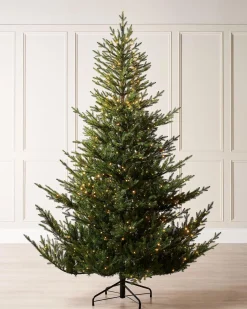 Pre-Lit Douglas Fir Christmas Tree, 8 Ft