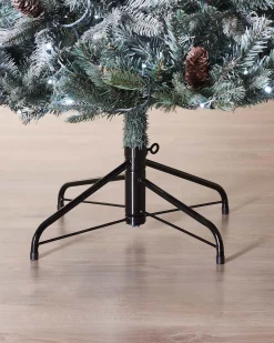 Pre-Lit Edwardian Spruce Multi-Function Christmas Tree, 6 Ft