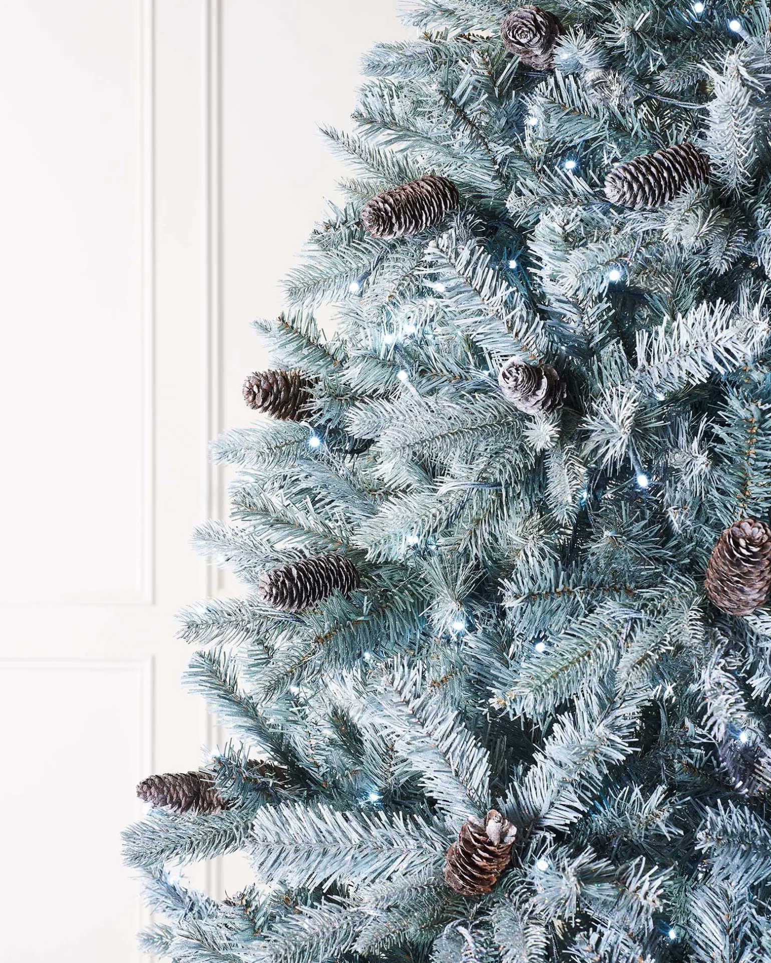 Pre-Lit Edwardian Spruce Multi-Function Christmas Tree, 6 Ft