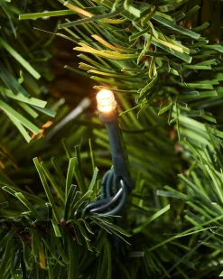 Pre-Lit Emerald Spruce Christmas Tree, Warm White, 7 Ft