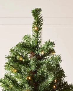 Pre-Lit Emerald Spruce Christmas Tree, Warm White, 7 Ft