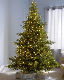 Pre-Lit Empress Pine Multi-Function Christmas Tree, 6 Ft