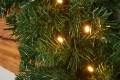 Pre-Lit Extra Thick Pine Garland, 9 Ft