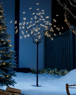 Pre-Lit Firework Twig Tree, 6 Ft
