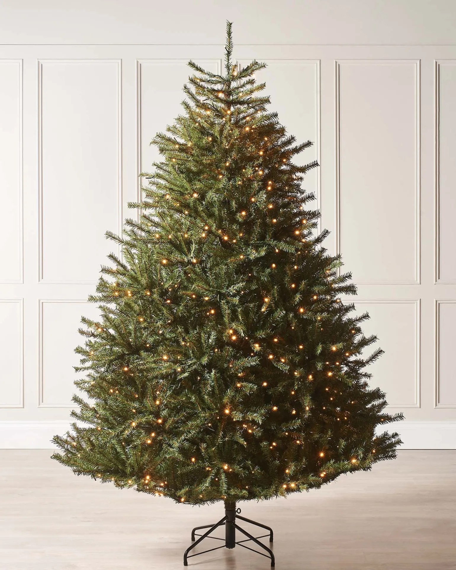 Pre-Lit Foxtail Pine Christmas Tree, 6 Ft