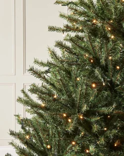 Pre-Lit Foxtail Pine Christmas Tree, 6 Ft