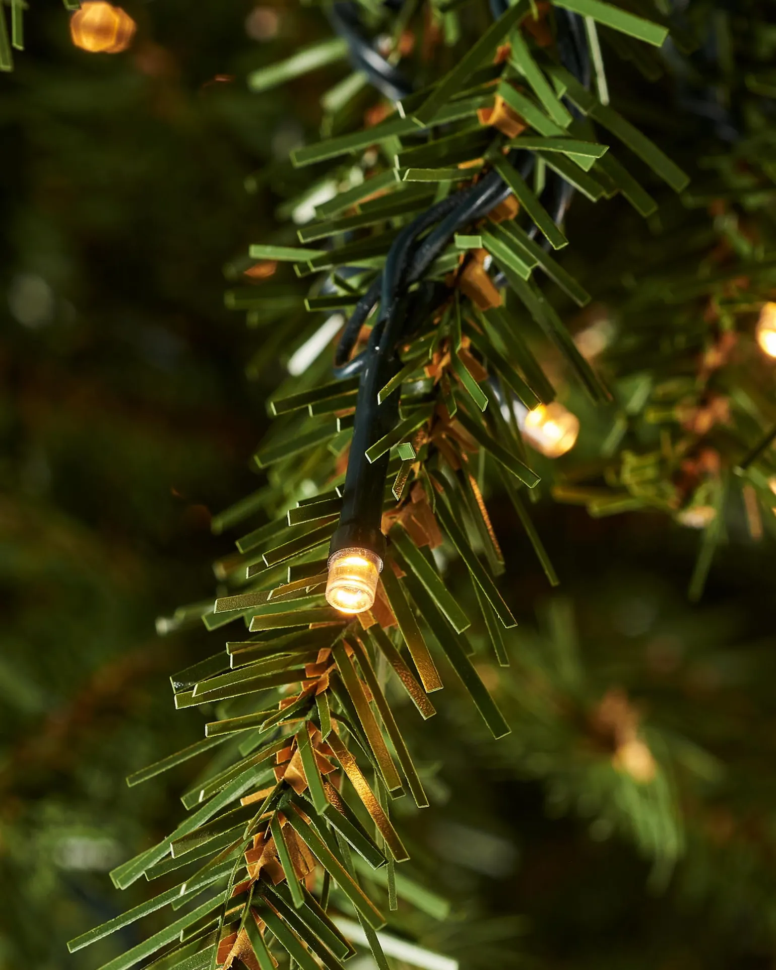 Pre-Lit Foxtail Pine Christmas Tree, 6 Ft