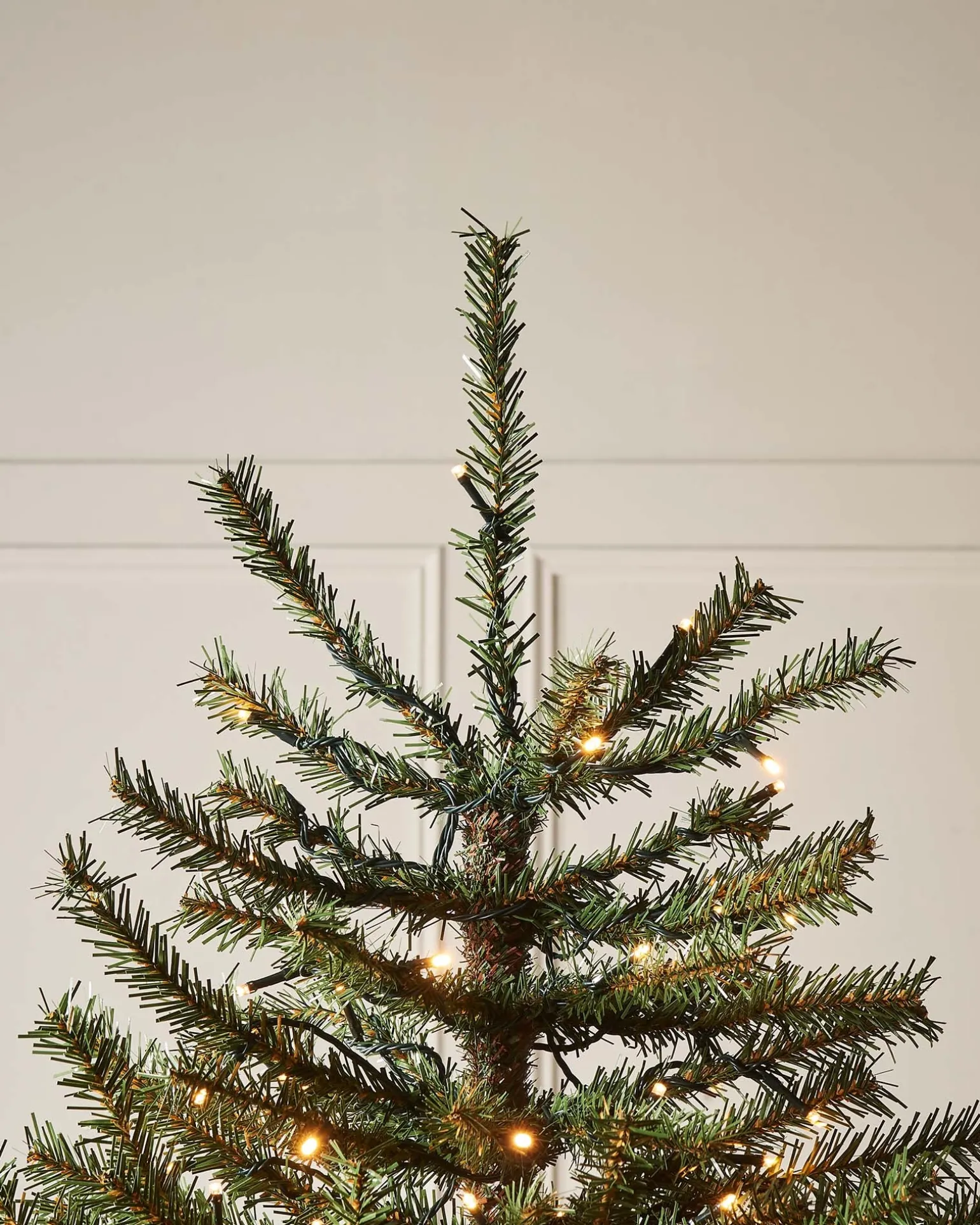 Pre-Lit Foxtail Pine Christmas Tree, 6 Ft