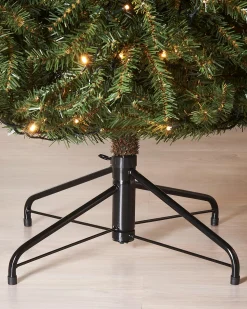 Pre-Lit Foxtail Pine Christmas Tree, 7 Ft