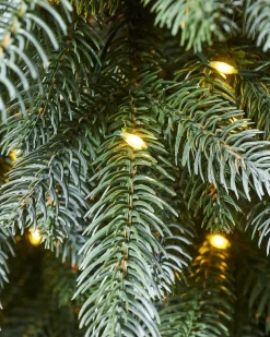 Pre-Lit Frosted Potted Christmas Tree, 3.5 Ft