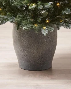 Pre-Lit Frosted Potted Christmas Tree, 3.5 Ft